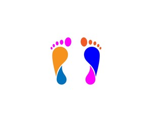 foot Logo Template