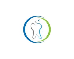  Dental logo Template vector illustration icon design