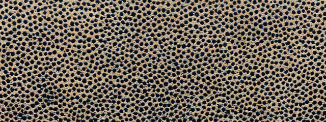 Real heather grey knitted fabric made of synthetic fibres textured background Long banner..