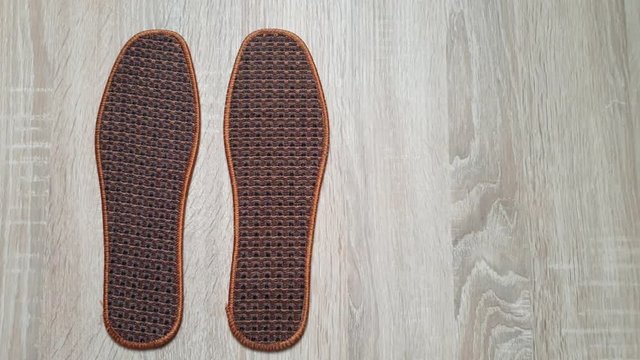 Shoe insoles. Orthopedic insoles. Foot insoles. New insoles shoe.
