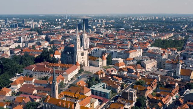 Cityscape of Zagreb