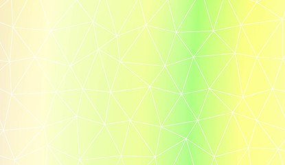 Polygonal pattern with triangles mosaic cover. Template for your banner. Vector illustration. Creative gradient color.