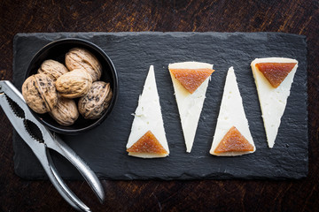 cheese and quince tapa