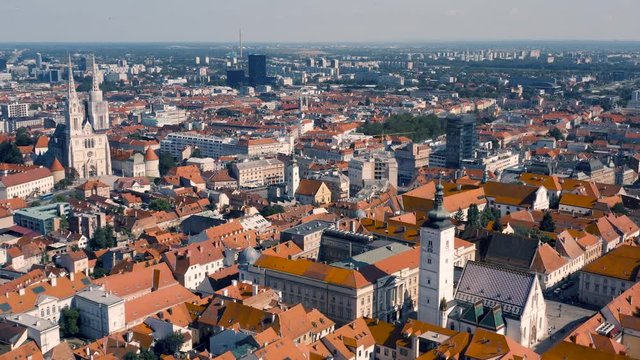 Cityscape of Zagreb