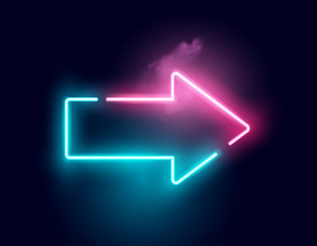 Neon Arrow Vector Images Browse 68 210 Stock Photos Vectors