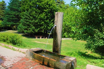 fountain in the national park