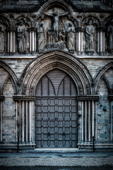 Trondheim Nidaros Cathedral Main Doorway