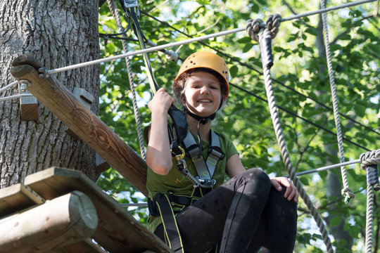 Klettern, Hochseilgarten,