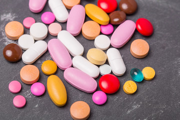 Obraz na płótnie Canvas Tablets pills