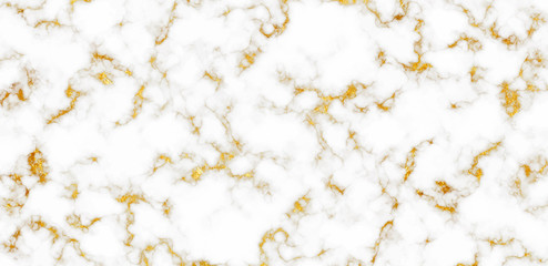 White marble texture with golden foil elements. Abstract vector background. Perfect for wedding invitations, business cards, posters, flyers or other design purposes.