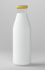 Bottle of milk.