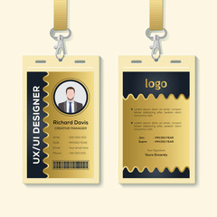 ID Card Template Design