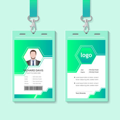 ID Card Template Design