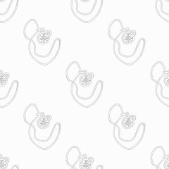 jewelry accessories seamless fashion pattern hand drawn