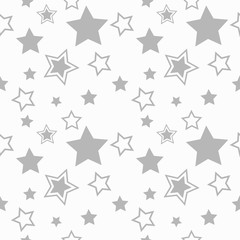 stars seamless geometric abstract pattern