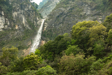 The view on the Baiyang roadway