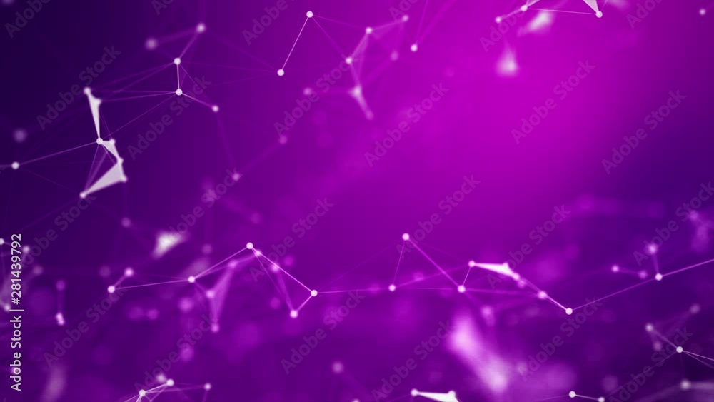 Poster abstract background futuristic dot point and connection line for network cyber technology concept wi