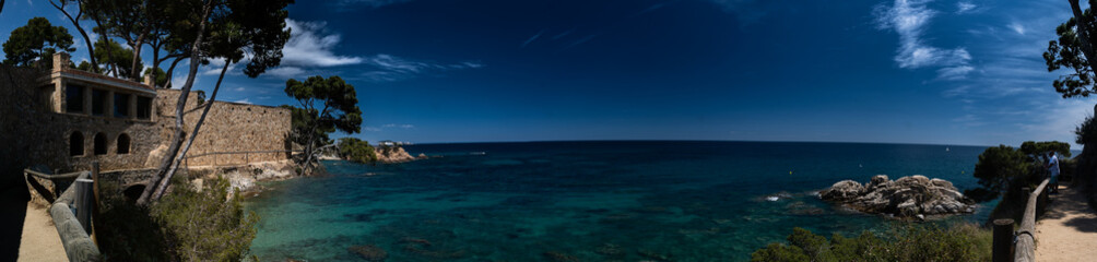 Fototapeta premium Bay on the Mediterranean coast