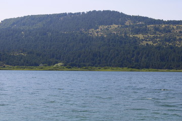lake in the mountains