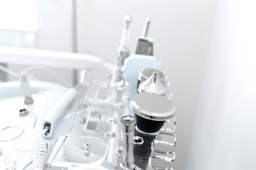 Cosmetology harvester in the office of a beautician