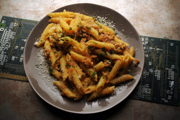 Penne al tonno ft8101_5512 Pasta with tuna
