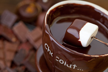 Sweet Sin Hot Chocolate Fondue