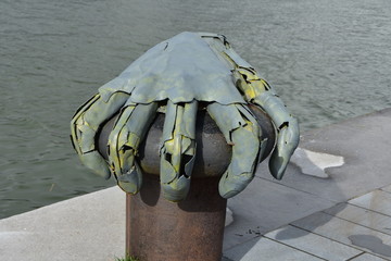 Antwerpen Kunst beim Hafenamt