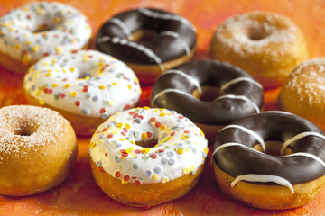 Still Life With A Choice Of Donuts
