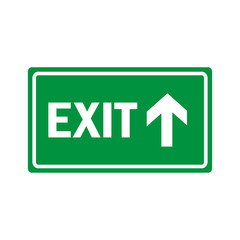 fire exit icon vector design template