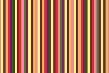 Vector vertical stripes pattern. Colorful background