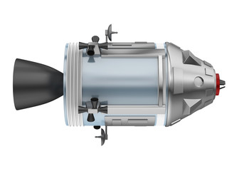 Apollo Command and Service Module Isolated © nerthuz