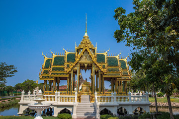 Obraz premium Temple in Ancient City, Bangkok, Thailand