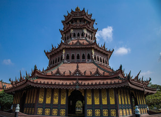 Naklejka premium Ancient City Temple, Bangkok, Thailand