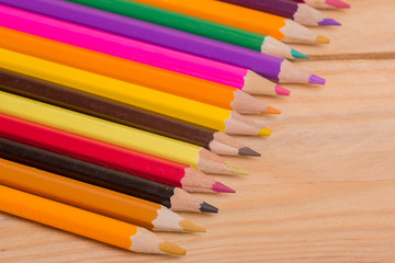 Obraz premium colorful pencils