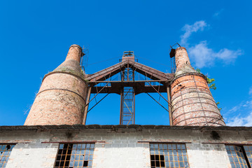 Fototapeta na wymiar Urban exploration / Abandoned kiln