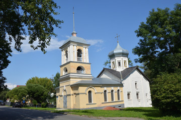 Veliky Novgorod. Trinity Church. Summer view