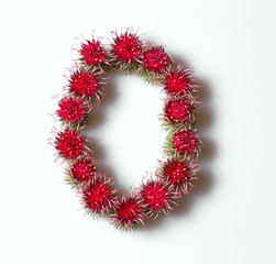 The letter of the colors. This is only one letter from the whole alphabet of them can make any word.