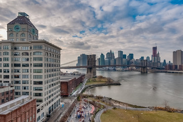 Obraz premium Brooklyn Bridge in New York, United States.