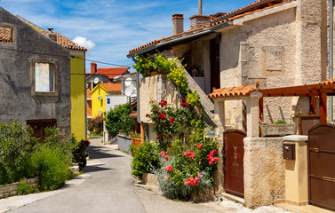 Fototapeta na wymiar Premantura, Istrien, Kroatien