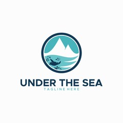 UNDER THE SEA LOGO DESIGN