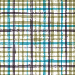 Grunge stripes seamless vector background pattern.