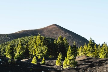 Volcan Birigoyo sur l'Île de La Palma aux Canaries, Espagne