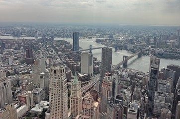 Fototapeta na wymiar New York City, Manhattan skyline