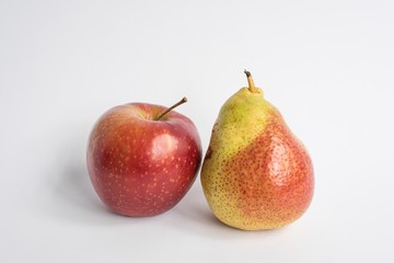 pear and apple