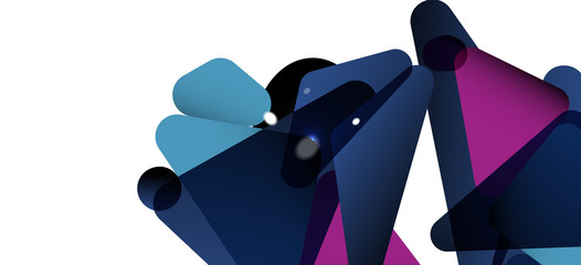 Flyer on white backdrop. Simple design background. Retro style background