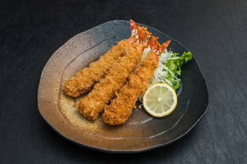 エビフライ Crispy fried big shrimp fry