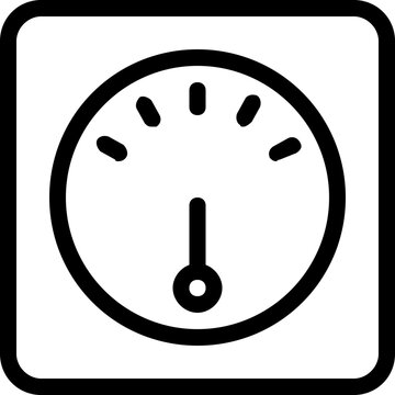 Dashboard gause for internet speed embedded layout