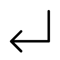 Enter button with arrow indication key layout