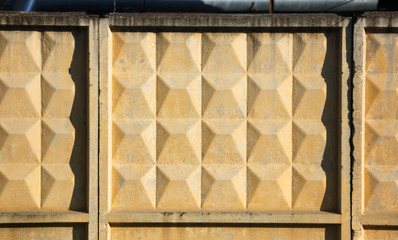 Concrete wall in the old house