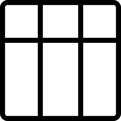 Fototapeta premium Top rows followed by vertical columns in table format